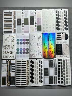 Over 60 Sheets Of Planner Journal Stickers